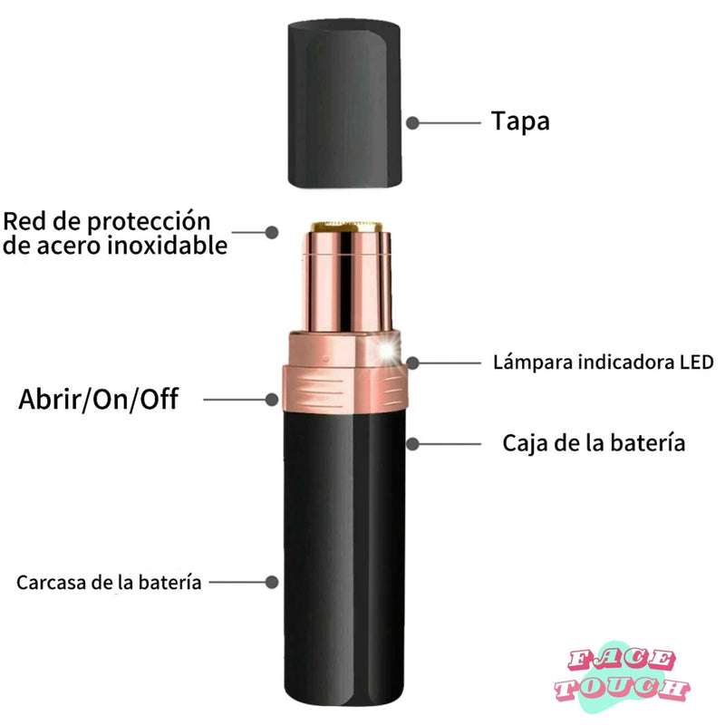 FaceTouch Depilador Recargable - Camasa